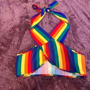 Rainbow Wrap Top🌈